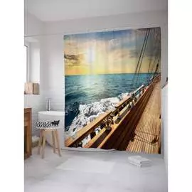 Шторка-занавеска для ванной JOYARTY