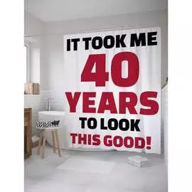 Шторка-занавеска для ванной JOYARTY