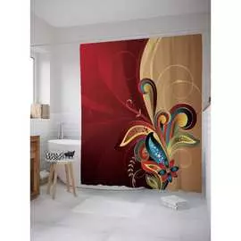 Шторка-занавеска для ванной JOYARTY