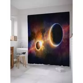 Шторка-занавеска для ванной JOYARTY