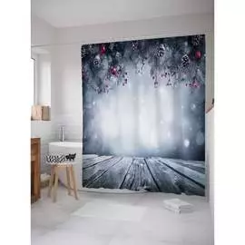 Шторка-занавеска для ванной JOYARTY