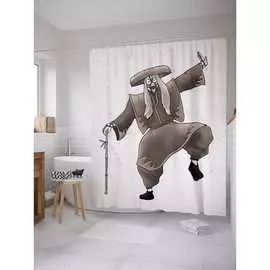 Шторка-занавеска для ванной JOYARTY