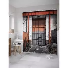 Шторка-занавеска для ванной JOYARTY