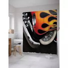 Шторка-занавеска для ванной JOYARTY