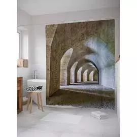 Шторка-занавеска для ванной JOYARTY