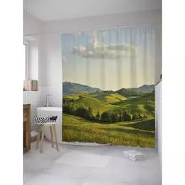 Шторка-занавеска для ванной JOYARTY