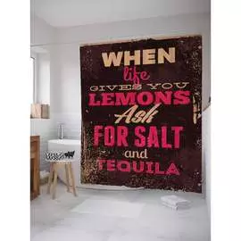 Шторка-занавеска для ванной JOYARTY