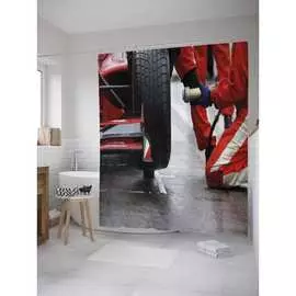 Шторка-занавеска для ванной JOYARTY