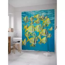 Шторка-занавеска для ванной JOYARTY