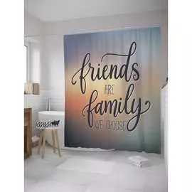 Шторка-занавеска для ванной JOYARTY