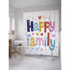 Шторка-занавеска для ванной JOYARTY