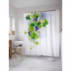 Шторка-занавеска для ванной JOYARTY