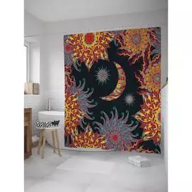 Шторка-занавеска для ванной JOYARTY