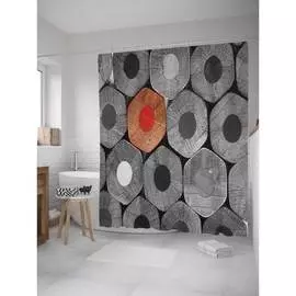 Шторка-занавеска для ванной JOYARTY