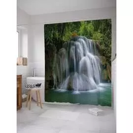 Шторка-занавеска для ванной JOYARTY