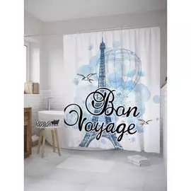 Шторка-занавеска для ванной JOYARTY