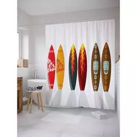 Шторка-занавеска для ванной JOYARTY