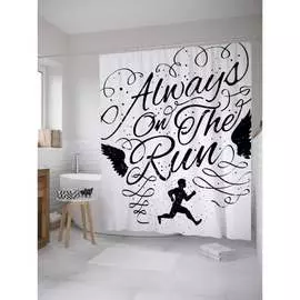 Шторка-занавеска для ванной JOYARTY