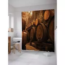 Шторка-занавеска для ванной JOYARTY