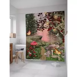 Шторка-занавеска для ванной JOYARTY