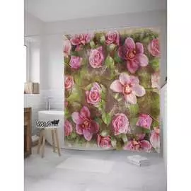 Шторка-занавеска для ванной JOYARTY