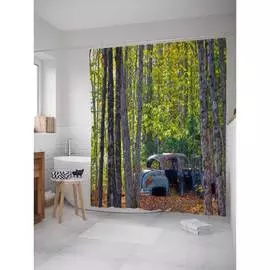 Шторка-занавеска для ванной JOYARTY