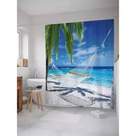 Шторка-занавеска для ванной JOYARTY