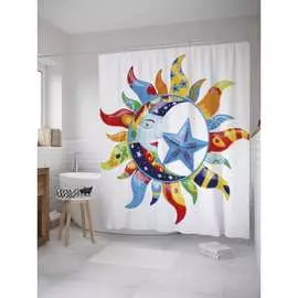 Шторка-занавеска для ванной JOYARTY