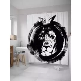 Шторка-занавеска для ванной JOYARTY