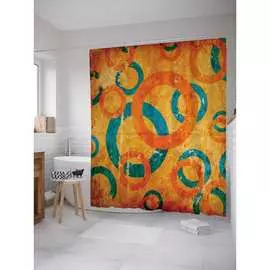 Шторка-занавеска для ванной JOYARTY