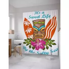 Шторка-занавеска для ванной JOYARTY