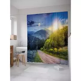 Шторка-занавеска для ванной JOYARTY