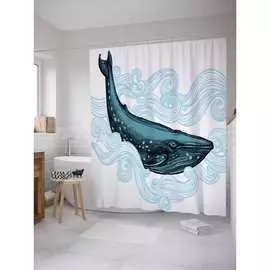 Шторка-занавеска для ванной JOYARTY