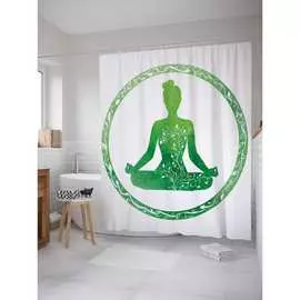 Шторка-занавеска для ванной JOYARTY