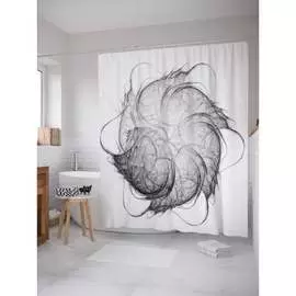 Шторка-занавеска для ванной JOYARTY