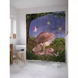 Шторка-занавеска для ванной JOYARTY