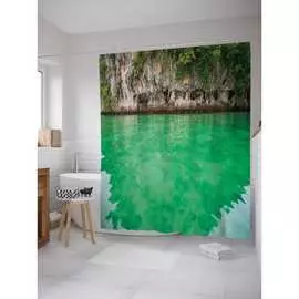 Шторка-занавеска для ванной JOYARTY