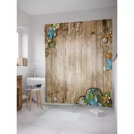 Шторка-занавеска для ванной JOYARTY