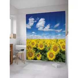 Шторка-занавеска для ванной JOYARTY