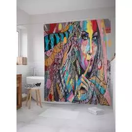 Шторка-занавеска для ванной JOYARTY