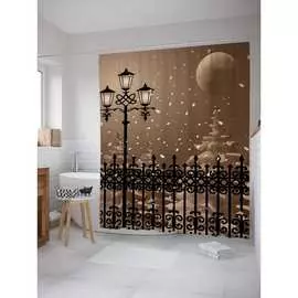 Шторка-занавеска для ванной JOYARTY