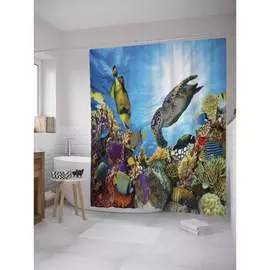 Шторка-занавеска для ванной JOYARTY