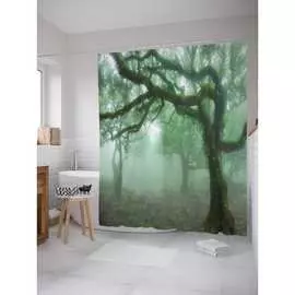 Шторка-занавеска для ванной JOYARTY