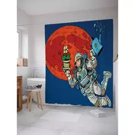 Шторка-занавеска для ванной JOYARTY