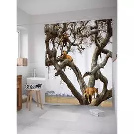 Шторка-занавеска для ванной JOYARTY