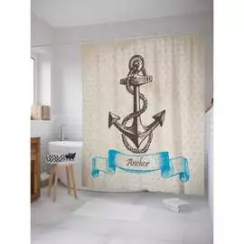 Шторка-занавеска для ванной JOYARTY