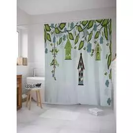 Шторка-занавеска для ванной JOYARTY