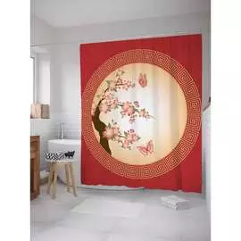 Шторка-занавеска для ванной JOYARTY