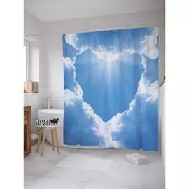 Шторка-занавеска для ванной JOYARTY