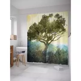 Шторка-занавеска для ванной JOYARTY